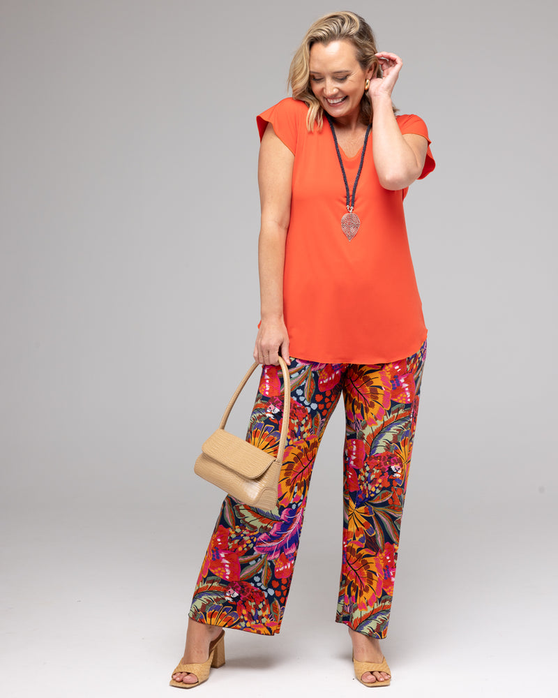 Tangello Microfibre Short Sleeve Top