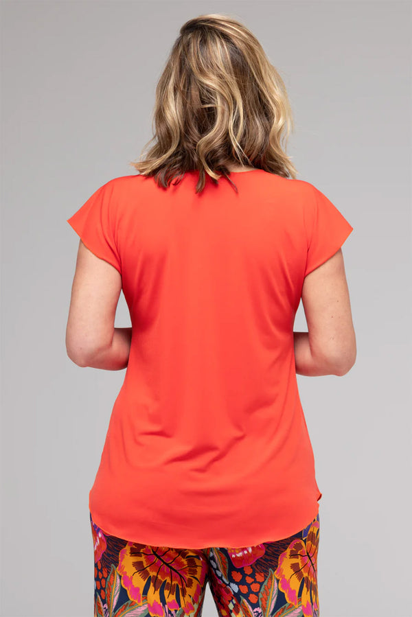 Tangello Microfibre Short Sleeve Top