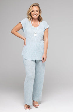 Ice Haven Poly/Rayon Knit Palazzo Pants
