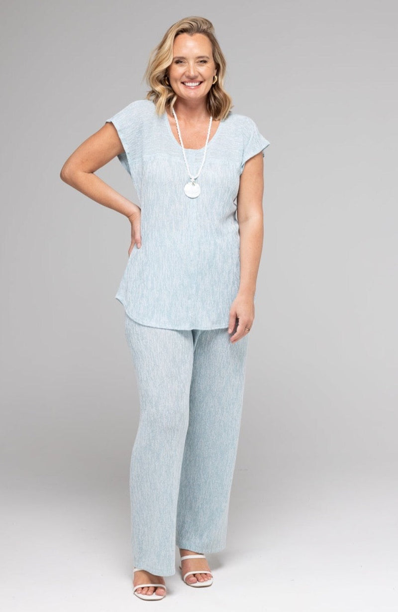 Ice Haven Poly/Rayon Knit Palazzo Pants