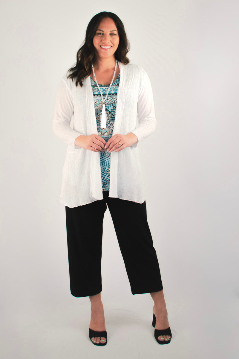 Spearmint Print Short Sleeve Jersey Top