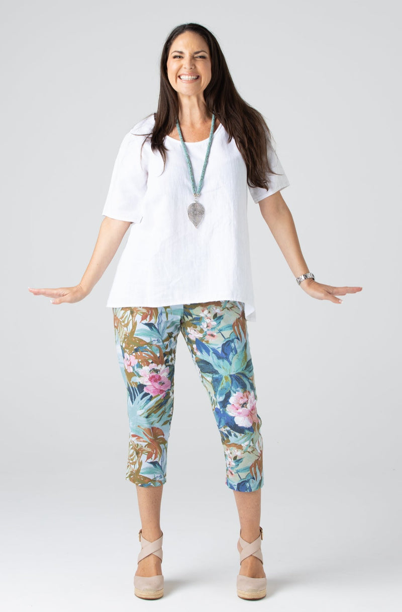 Bali Cotton Capri Pants